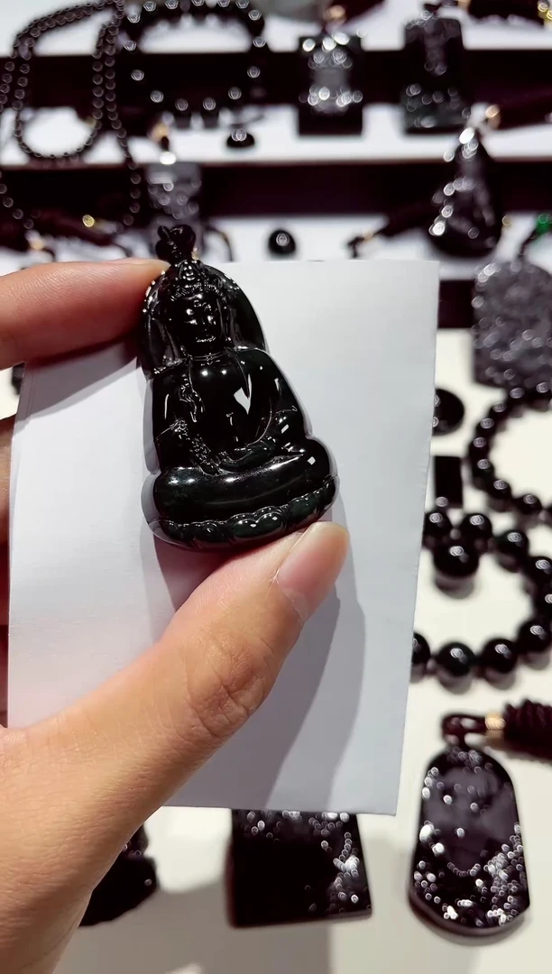 颈饰未镶嵌翡翠 天然A货翡翠