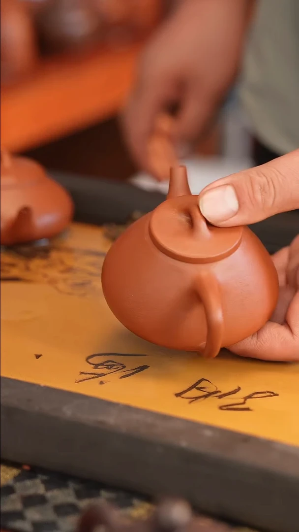 茶壶紫砂全手 大红袍 170cc