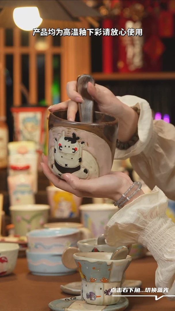 【闪购商品】摆件A183文创纯手工手绘