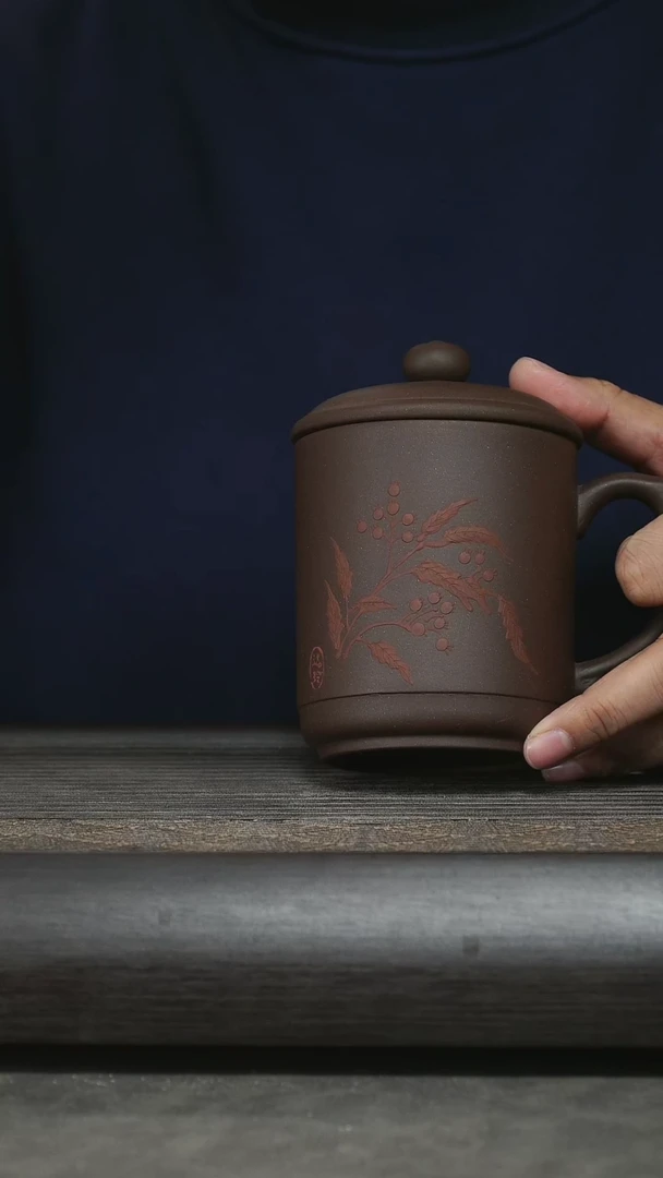 【闪购商品】紫砂茶杯老杯子麦穗@@GB00635