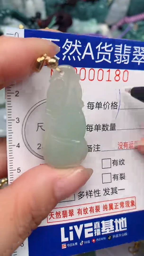 翡翠未镶嵌颈饰...0000180