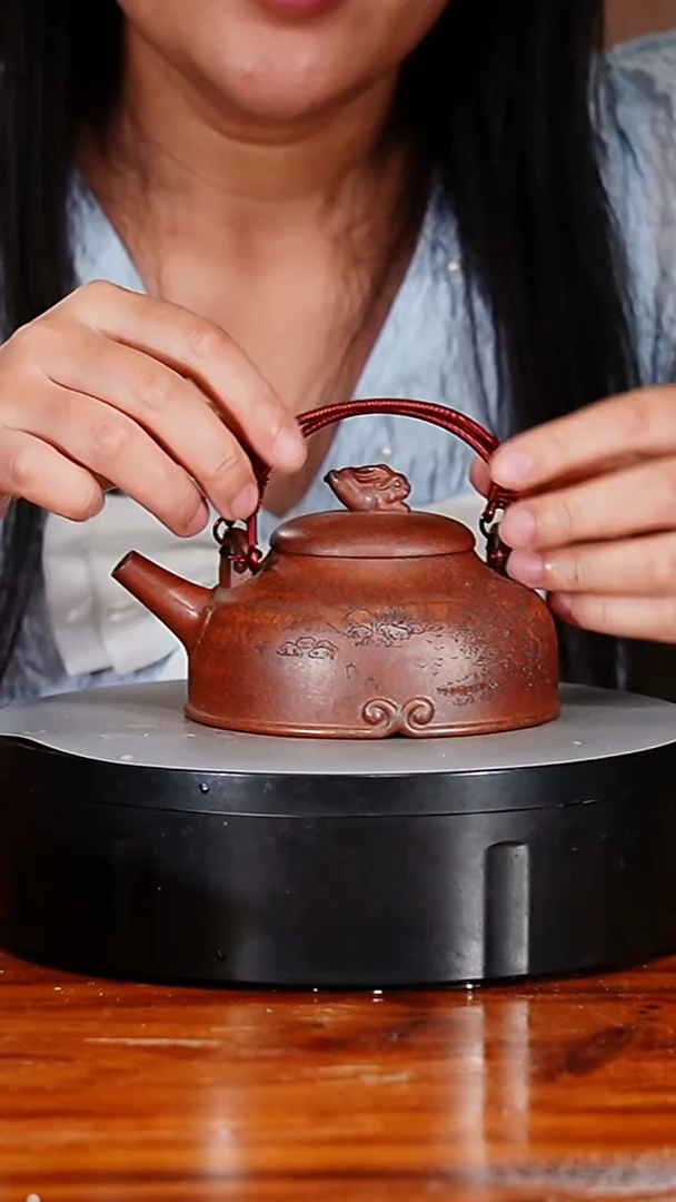 宜兴原矿紫砂壶茶壶350C
