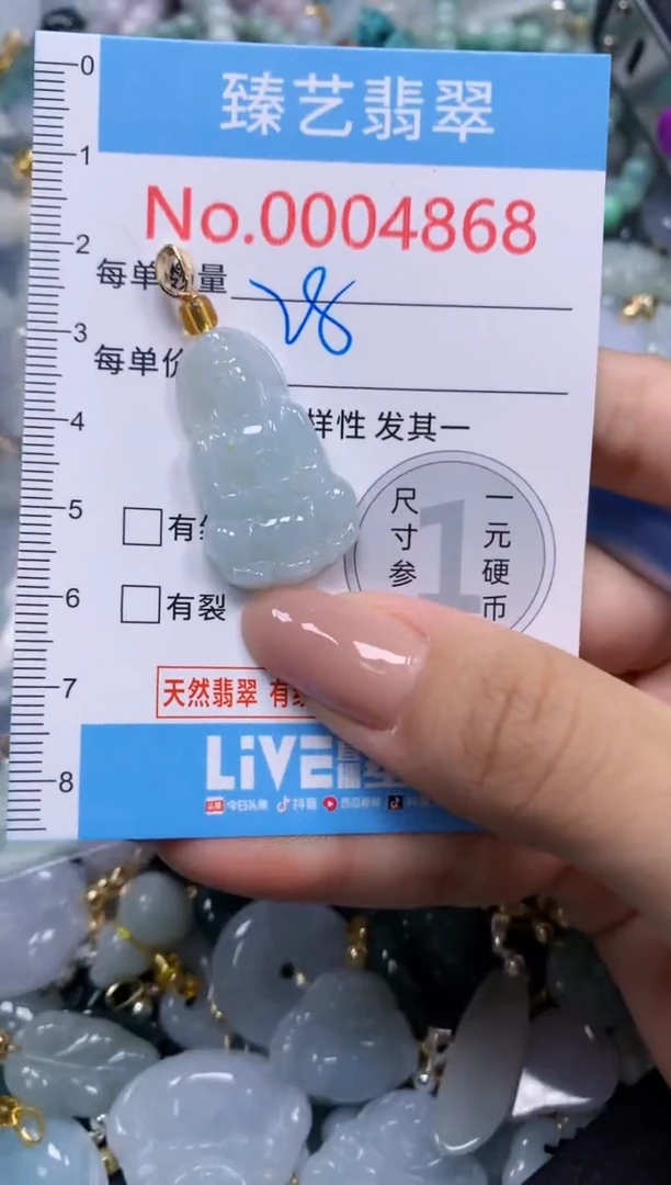 颈饰未镶嵌翡翠4868