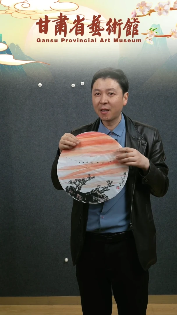 【闪购商品】国画叶长生山水镜面一平尺作品