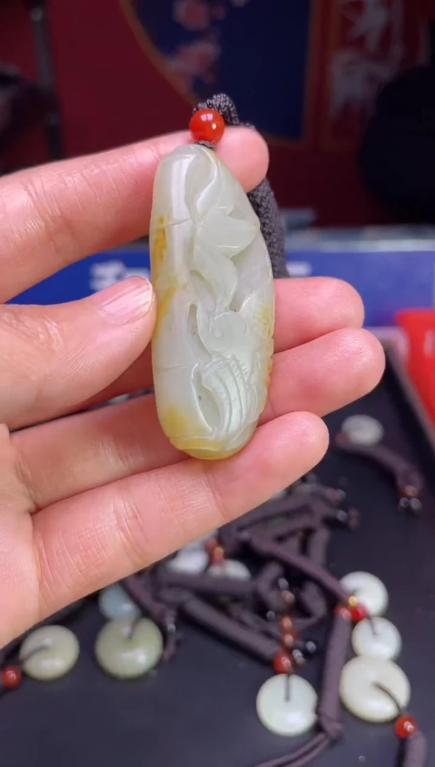 颈饰未镶嵌和田玉123