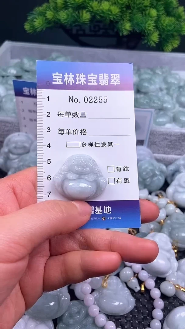 颈饰未镶嵌翡翠天然缅甸翡翠2255