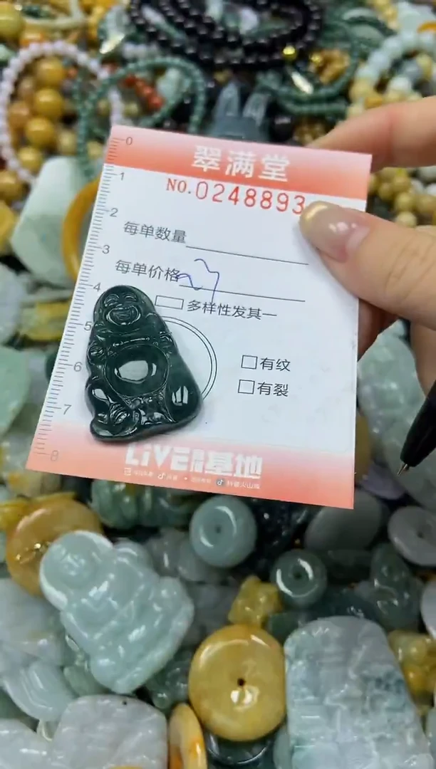 未镶嵌挂件翡翠闪购0248893