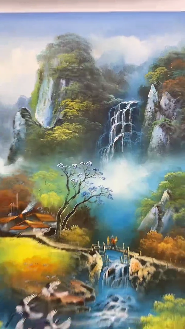 油画油画-麻布-60-90厘米-2