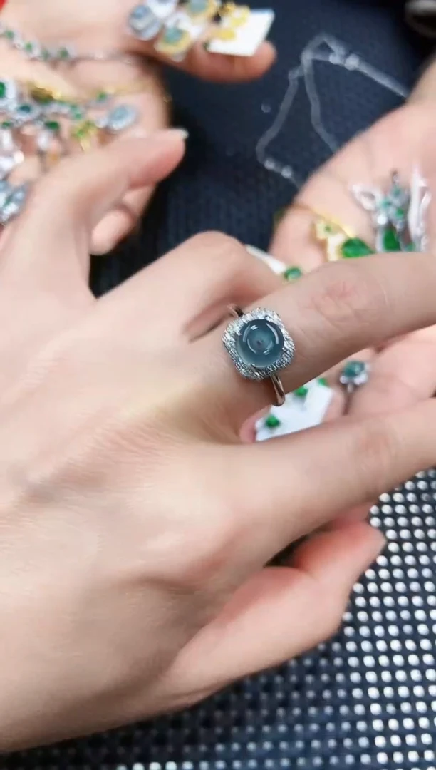 【闪购商品】翡翠戒指未镶嵌11111111111