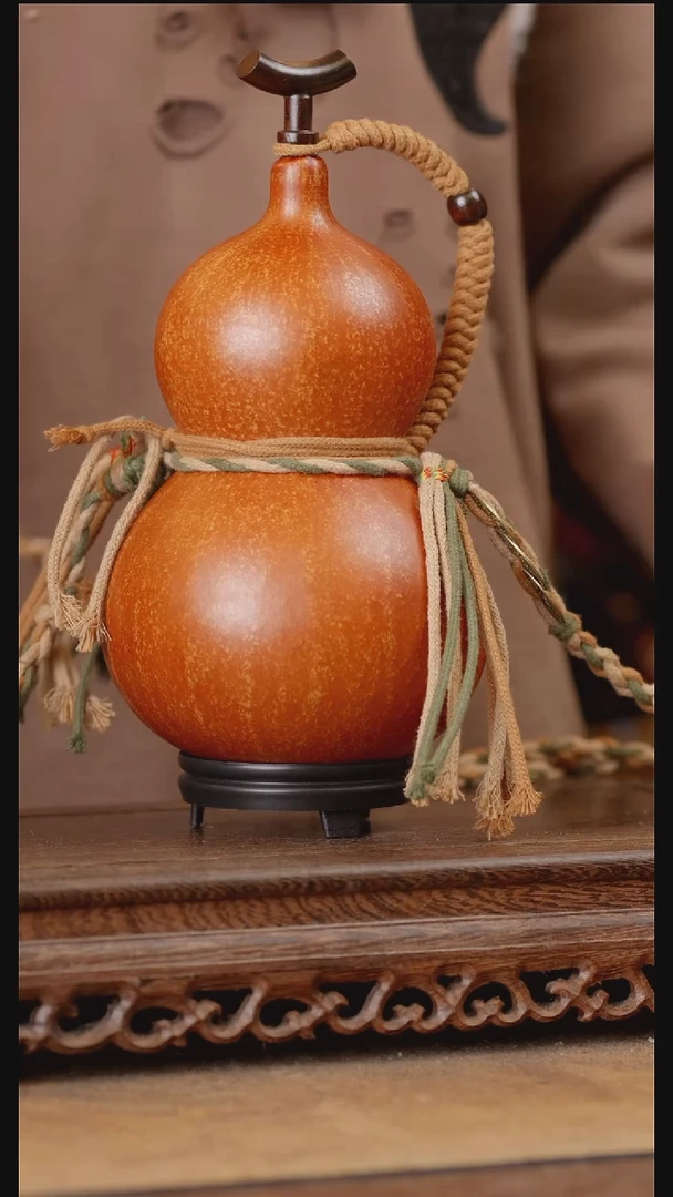 21号精品天然大漆酒葫芦一物一拍~