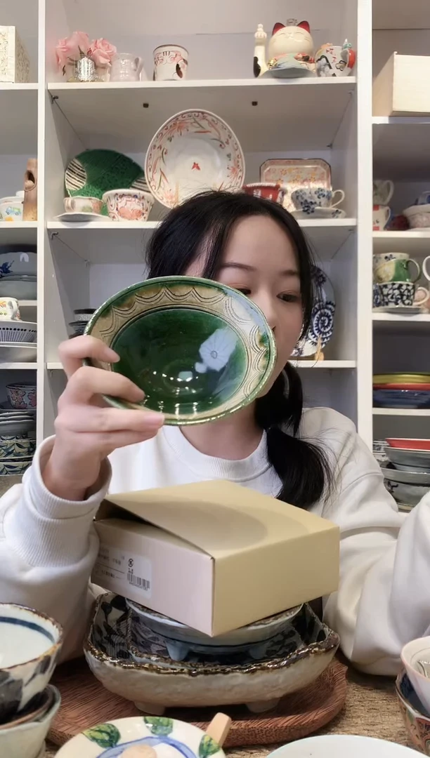 陶瓷【孤品】灶师窑平茶碗14.5cm