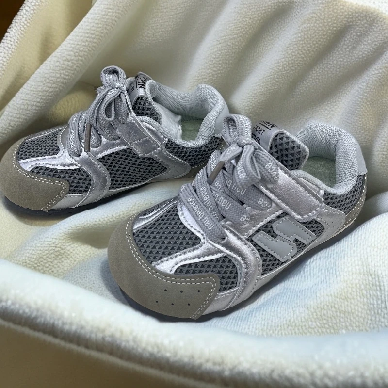 德训儿童运动鞋秋季新款男童跑步鞋时尚休闲运动鞋舒适儿童鞋