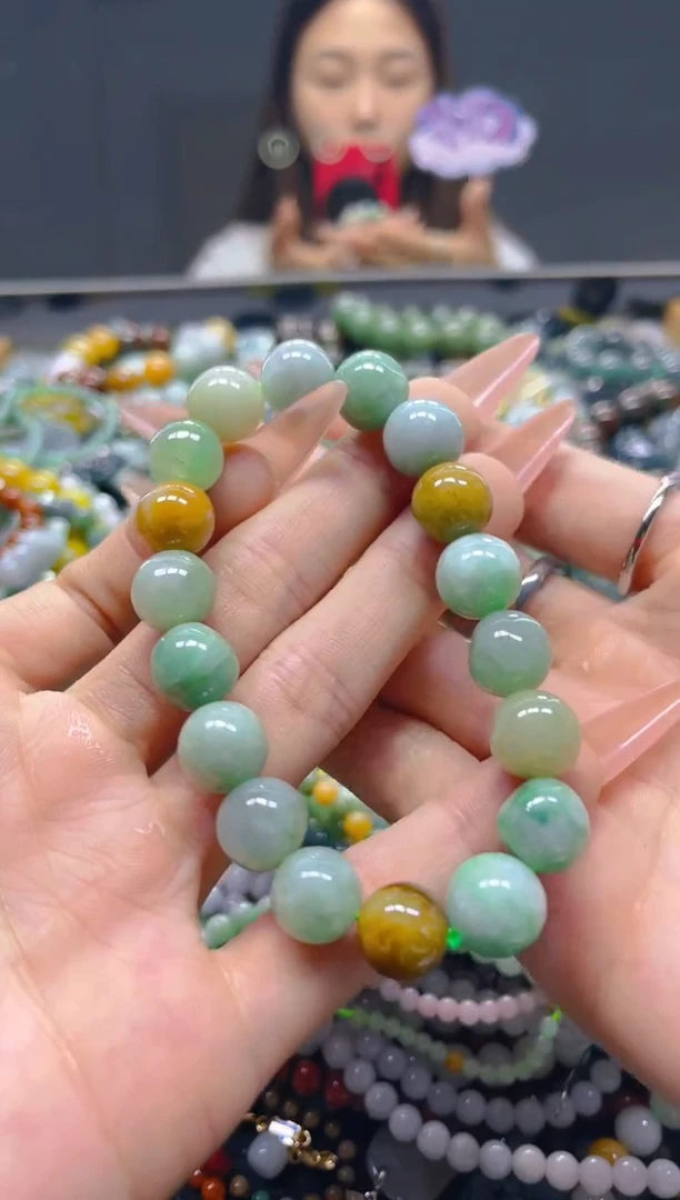 颈饰未镶嵌翡翠10MM