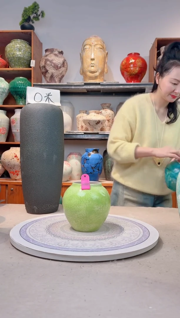 瓶 陶瓷花瓶 无花  福利 a605