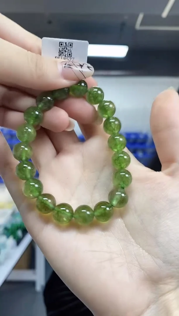 【闪购商品】碧玺手串未镶嵌多样性发其一颜色微差