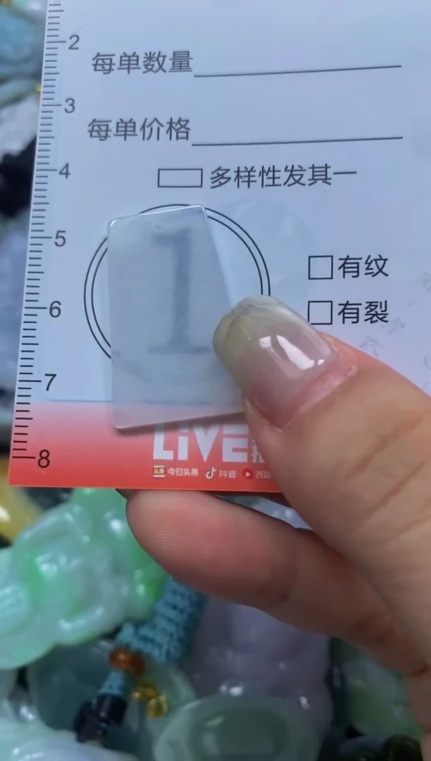 翡翠未镶嵌颈饰闪购0052615