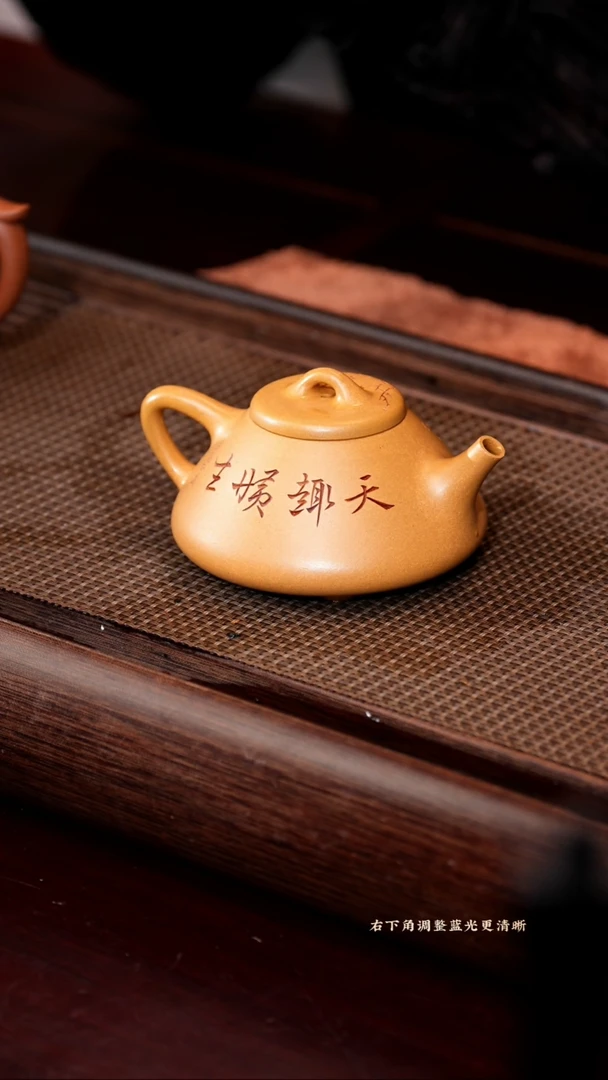 【闪购商品】紫砂茶壶0520008783子冶石瓢 团泥200