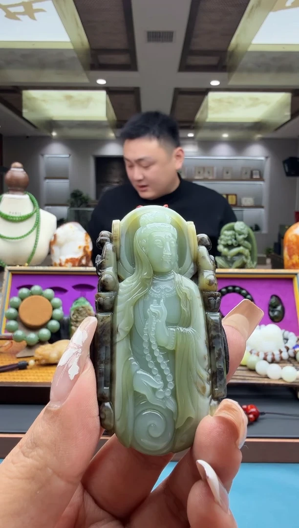 未镶嵌和田玉挂件byz