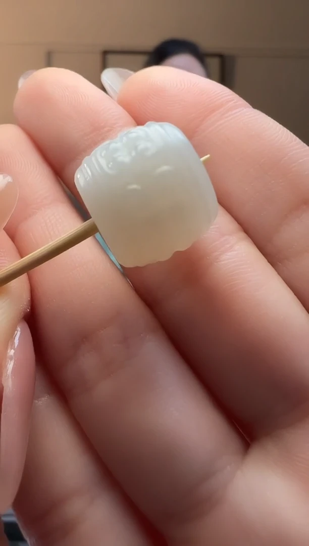 【闪购商品】和田玉白玉未镶嵌单珠