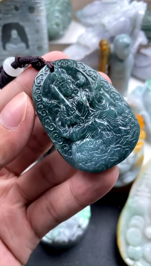 吊坠(不含链)未镶嵌翡翠1