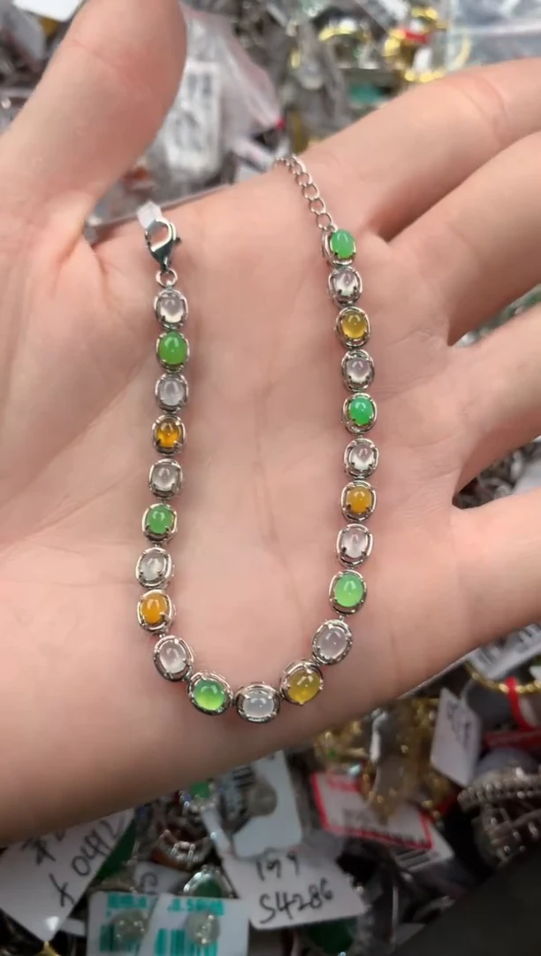 银S925镶嵌戒指翡翠333    4