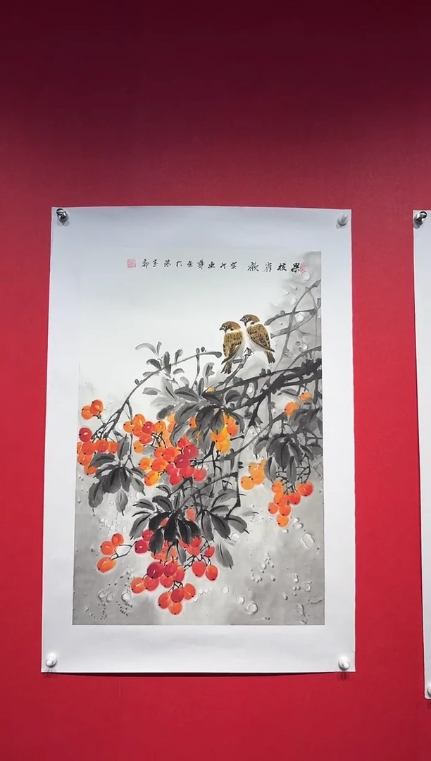 国画经典国画宣纸手绘2.7平尺