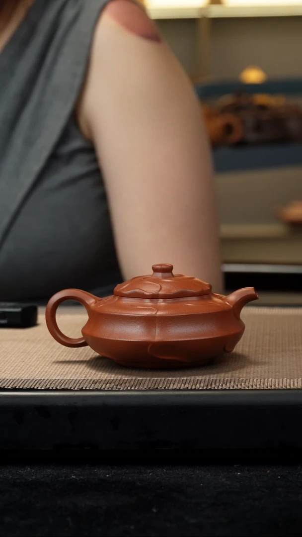 茶壶紫砂生砂风隐居士微瑕170cc