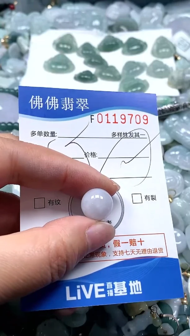 【闪购商品】翡翠颈饰未镶嵌闪购商品0119709