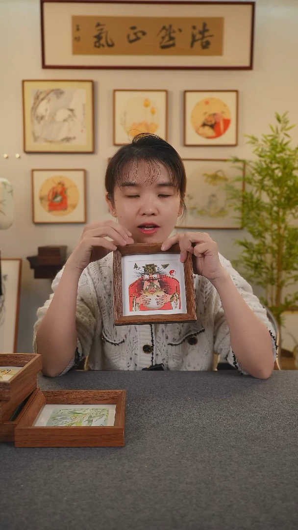 横款鹿鸣现代美术馆-大漠