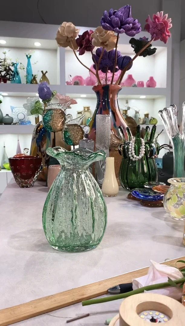 x*z慕忆家手作琉璃花瓶