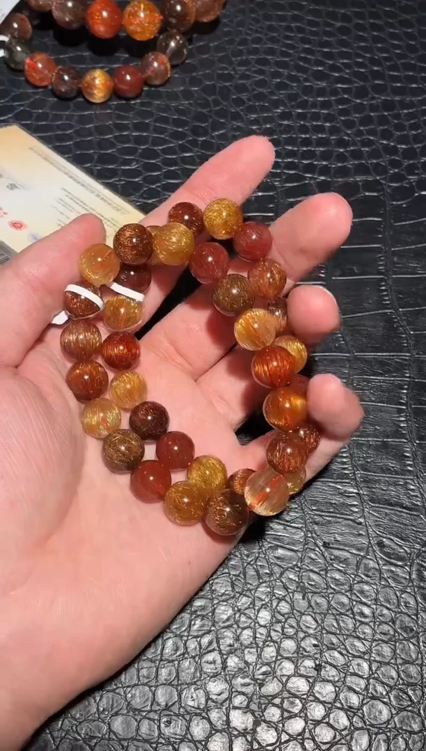 未镶嵌手链水晶彩发单圈A11（多样性发其一）