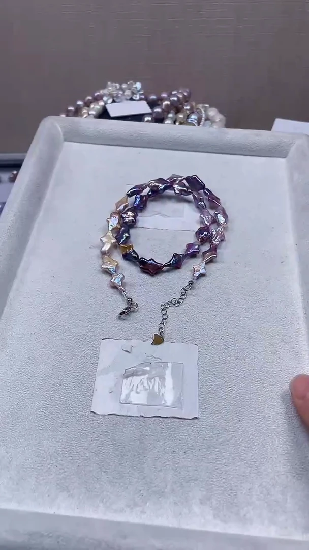 未镶嵌项链淡水珍珠【纯恬饰品】