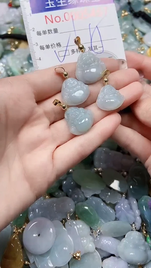 【闪购商品】翡翠颈饰未镶嵌闪购00005457多样性发其一