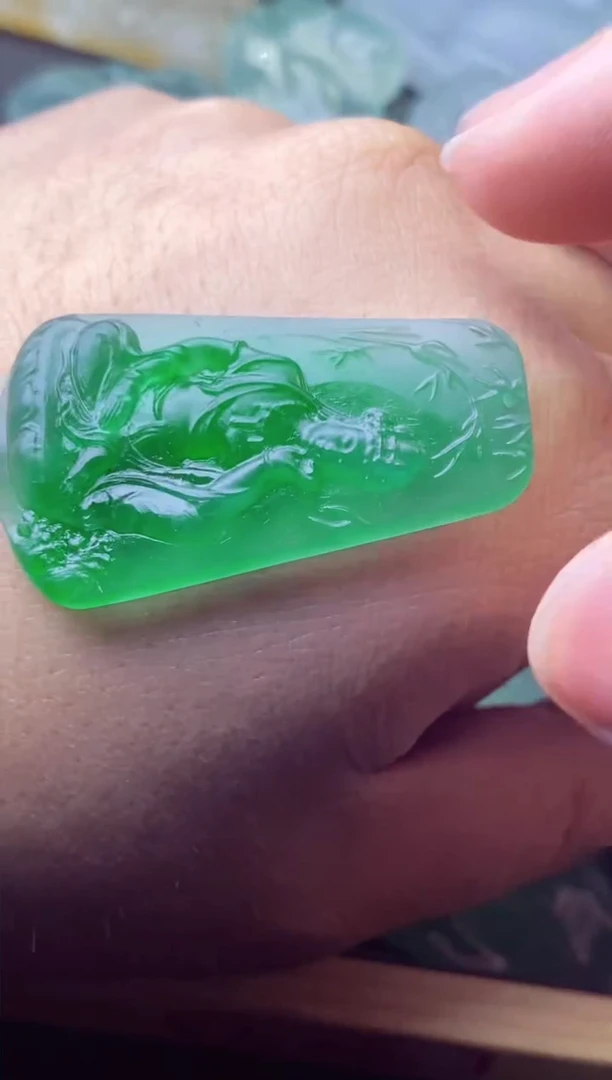 未镶嵌定制翡翠龙***爸龙哥的爸爸