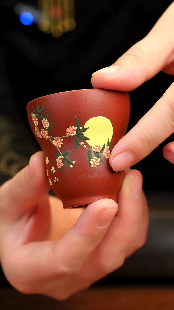 【闪购商品】紫砂茶壶红泥月桂葫芦杯