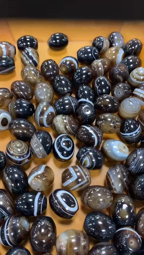 未镶嵌颈饰玛瑙/玉髓-0831-103多样性发