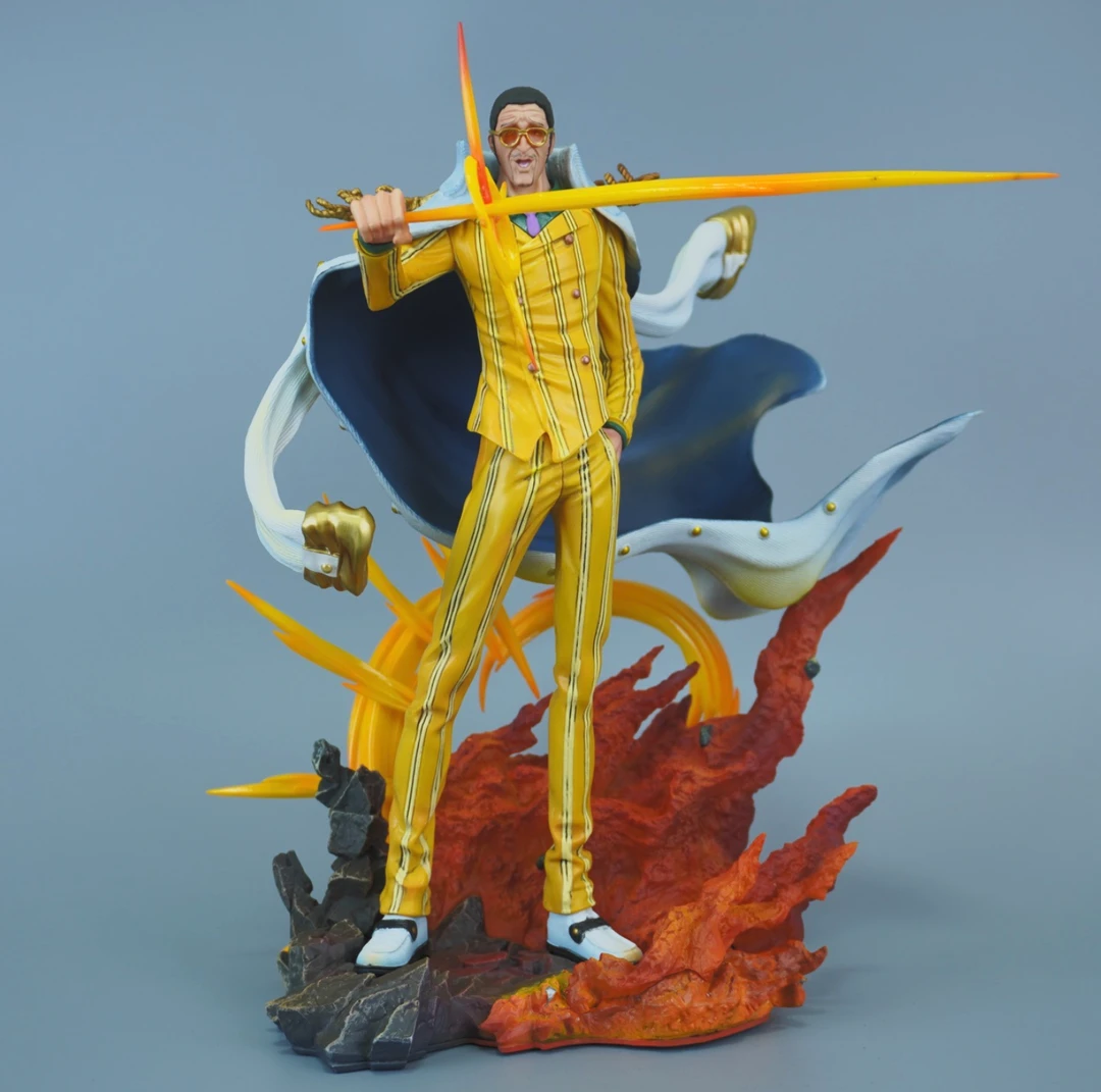 【优质好货】海贼王 三大将黄猿 27CM 精致手办摆件