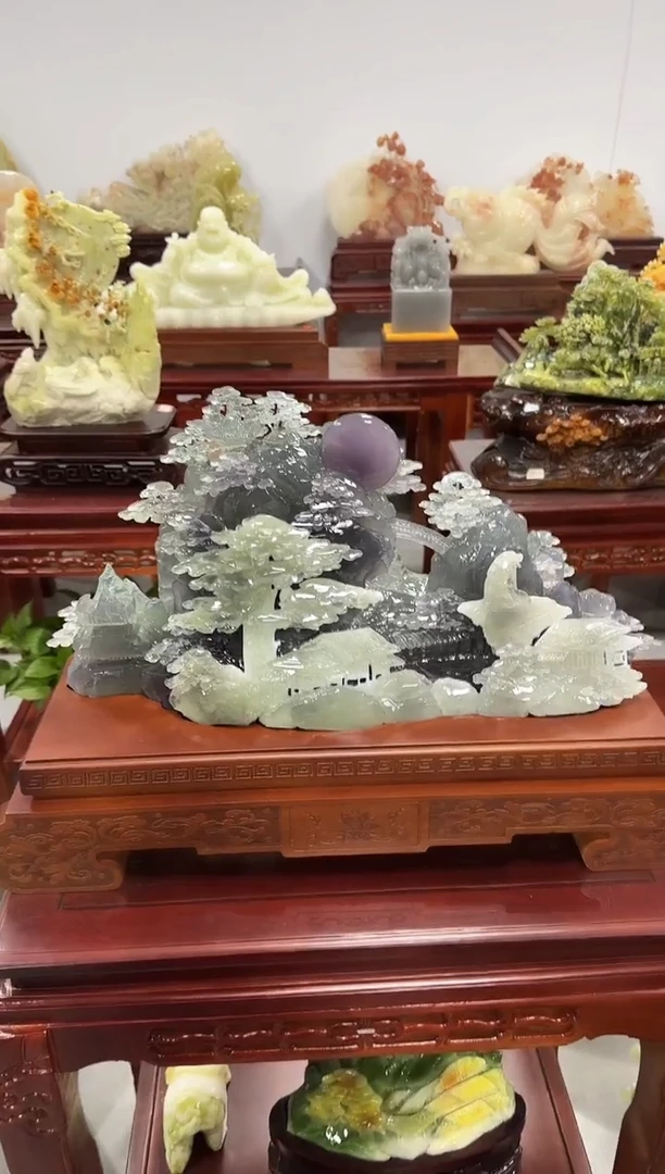 石材天然石材高端家居摆件