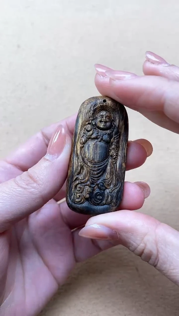 【闪购商品】沉香吊坠红金猊吊坠5.7*2.6