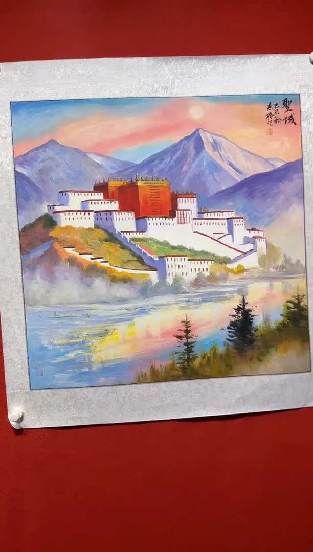 国画秦燕格国画手绘作品Y43