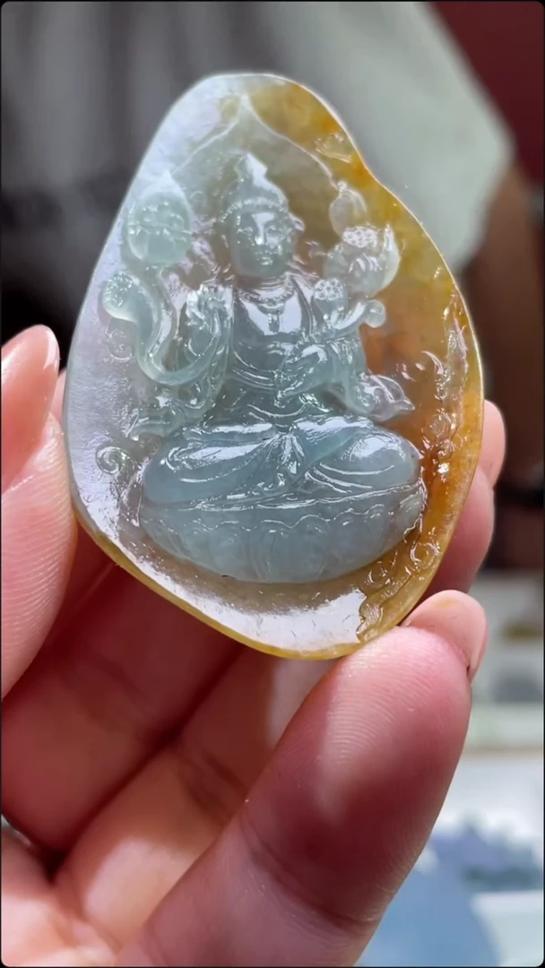定制翡翠未镶嵌人物