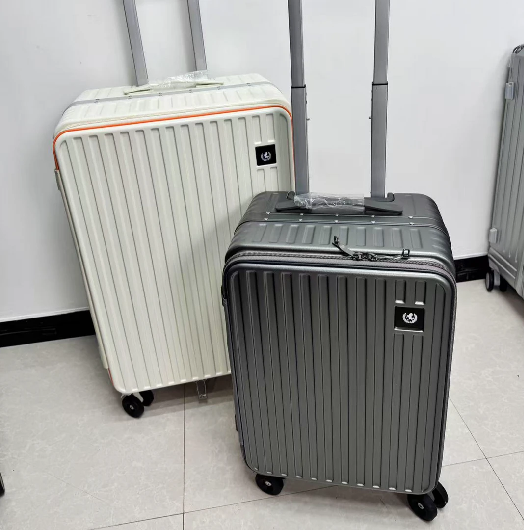一九开大容量拉杆箱行李箱加深仓大容量拉链箱铝框箱商务登机箱