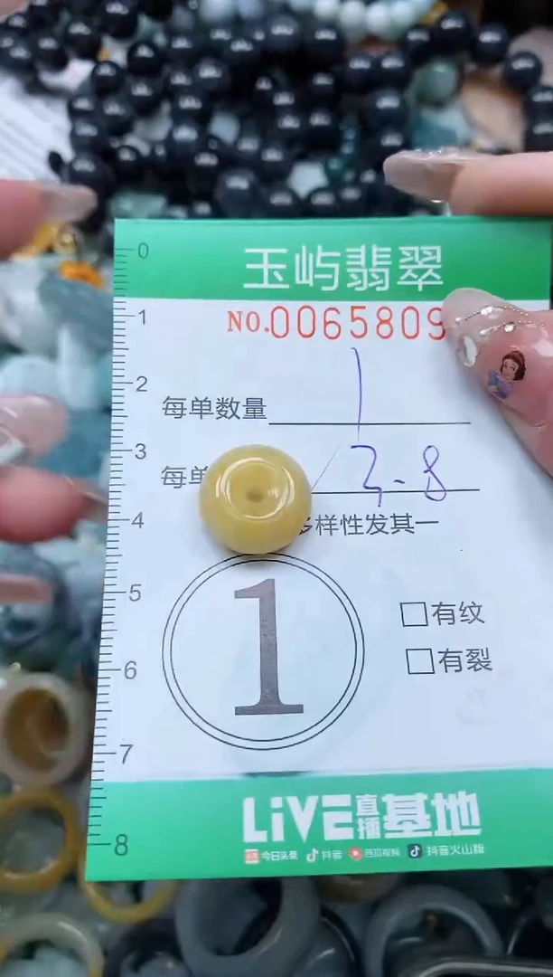 【闪购商品】翡翠颈饰未镶嵌闪购0065809多样性发其一