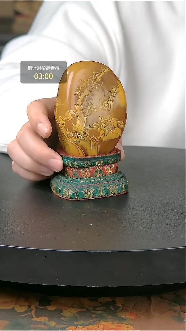 寿山石印石寿山石一物一拍