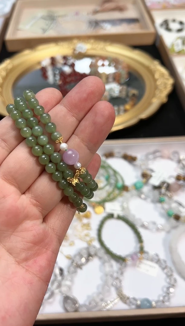 【闪购商品】水晶手链未镶嵌颜色微差多样性发货发其一