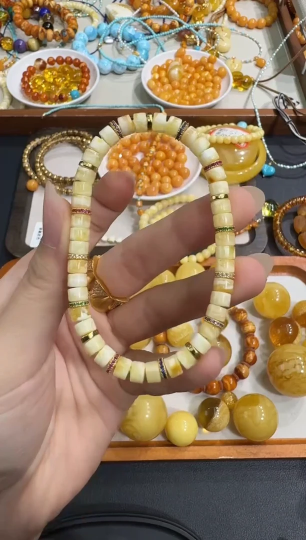 手串琥珀未镶嵌X0916-1195-276