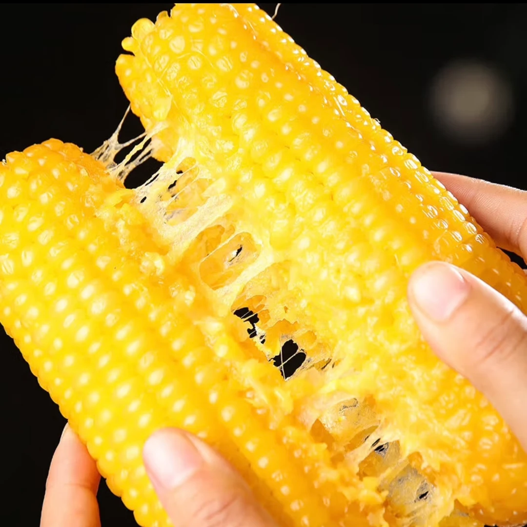 试吃2支东北香甜黄糯玉米独立真空精品彩袋包装10根整箱5斤