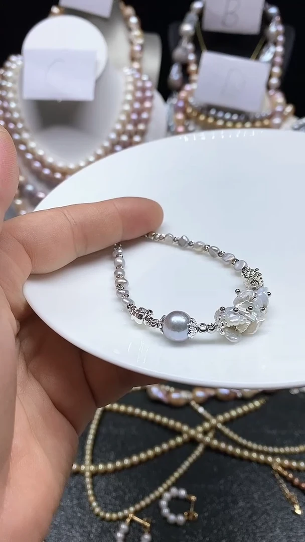 【闪购商品】淡水珍珠手链未镶嵌多人