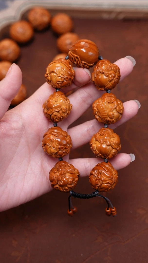 手串/手链橄榄核天***黑财神2.4