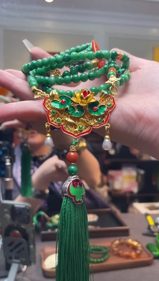 琉璃/树脂/塑料类多圈斜跨